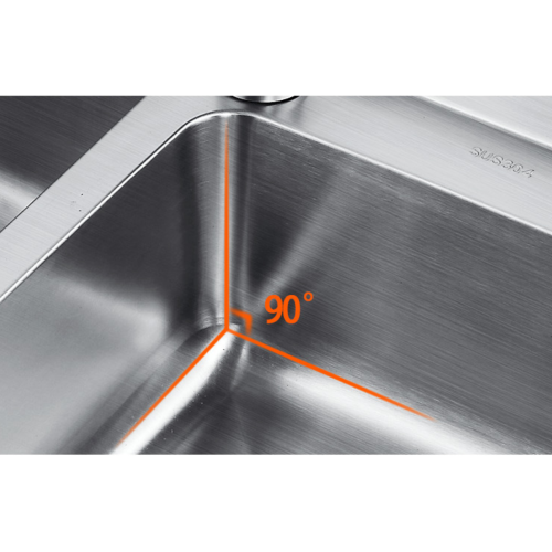 Single Bowl Drop-in Stainless Steel Sink